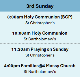 3rd Sunday Services