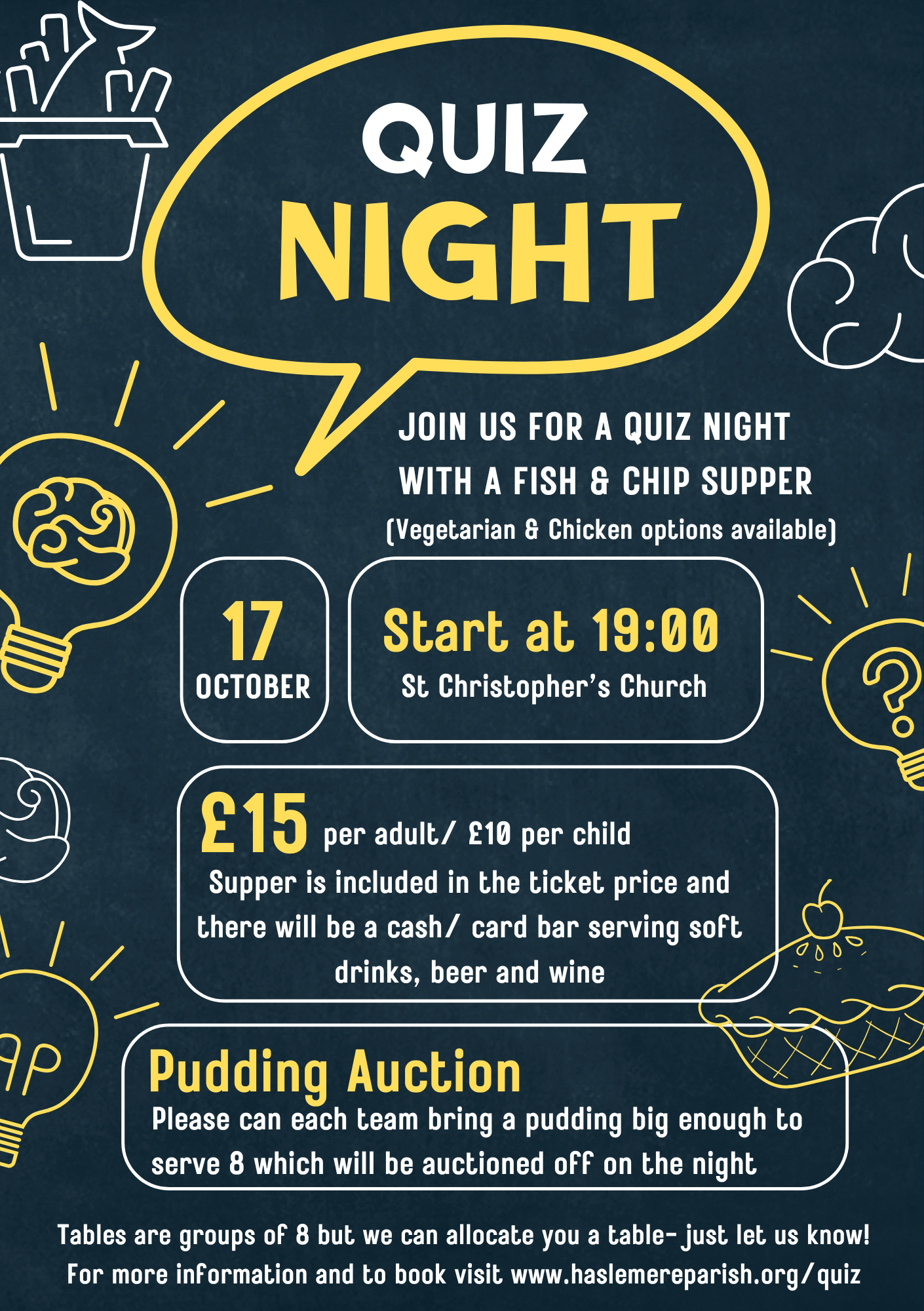 Quiz night poster 25